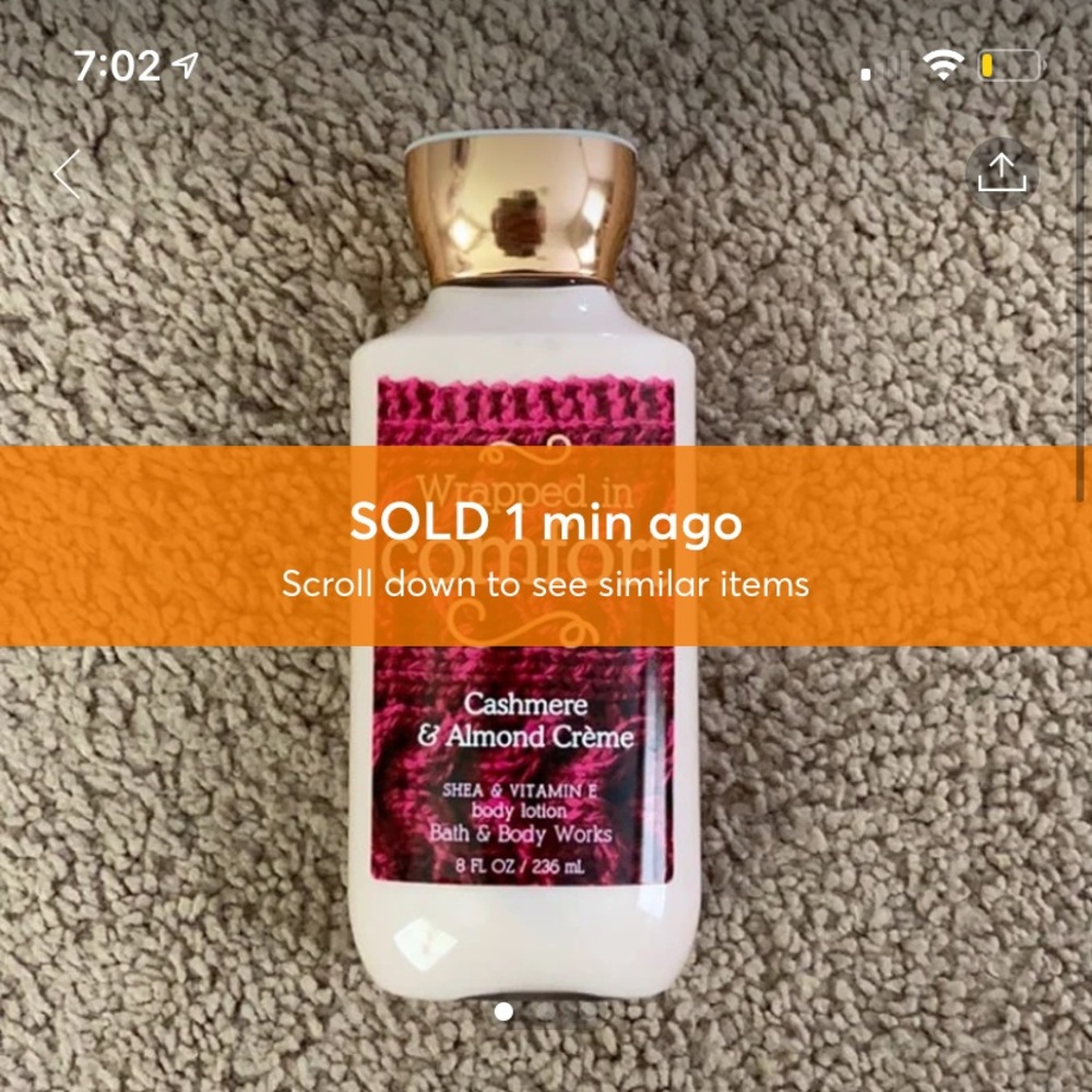 Bath & Body Works Body Lotion